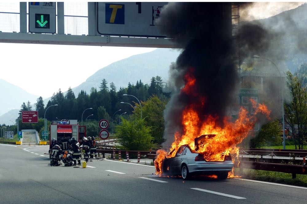 Denver, CO Person Dead After Fiery Car Crash The