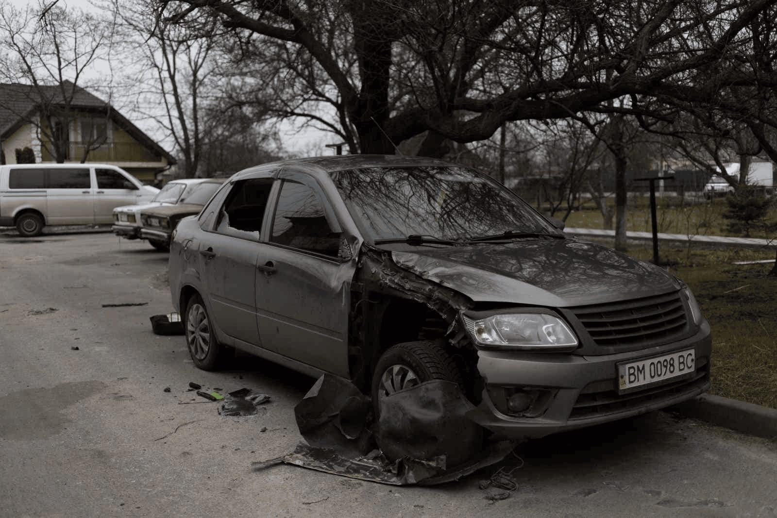 Car Accident: Determining Fault by Location of Damage