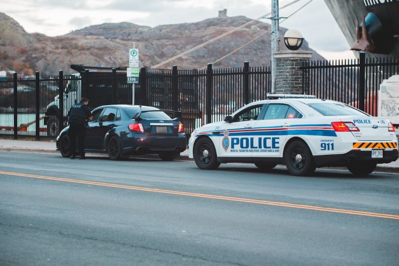 can a police officer open your car door without permission